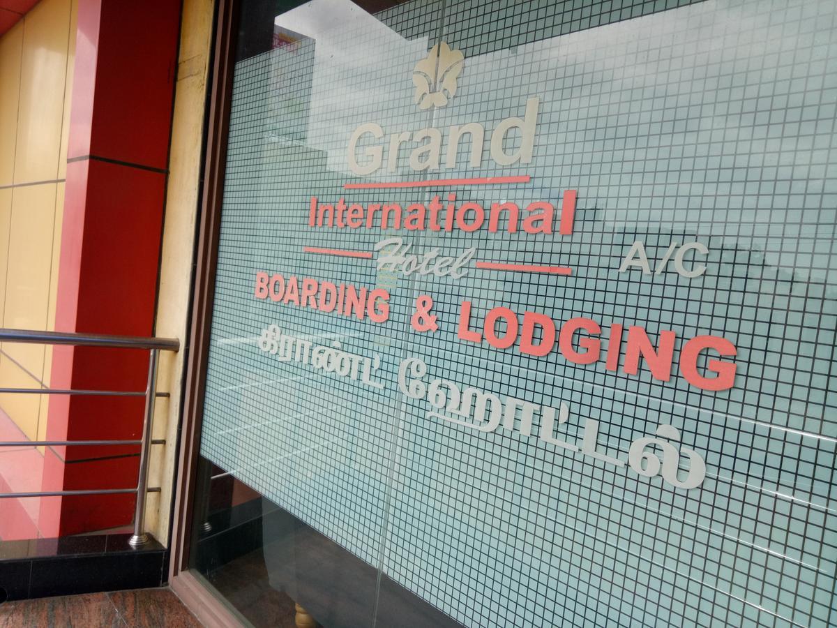 Grand International Hotel Erode Exterior foto